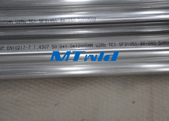 ASTM A270 Round Stainless Steel Welded Tube For Boiling Water